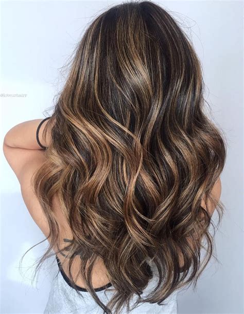 brunettes hairstyles|brunette hair with subtle highlights.